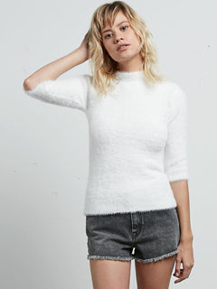 Bunney Riot Sweater STAR WHITE / XS- Volcom