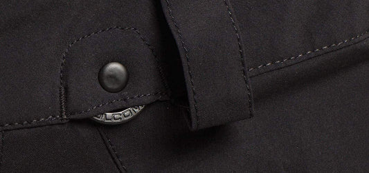 Denim Style Ticket Rings on Pants
